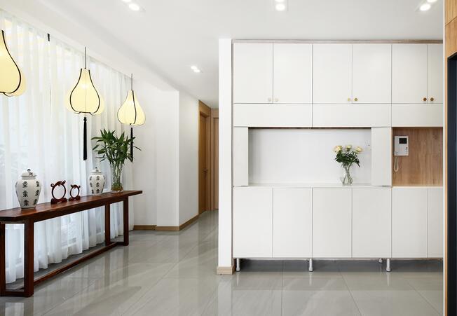 4種不同的玄關(guān)裝修設(shè)計方案